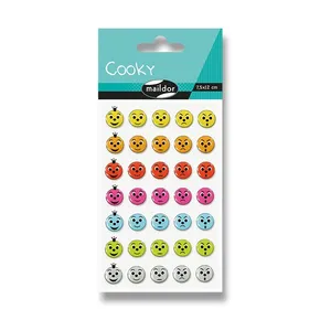 Maildor-Aufkleber 3D-Cookie-Emoticons